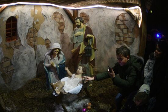 Catholic Christmas celebrations in Moscow