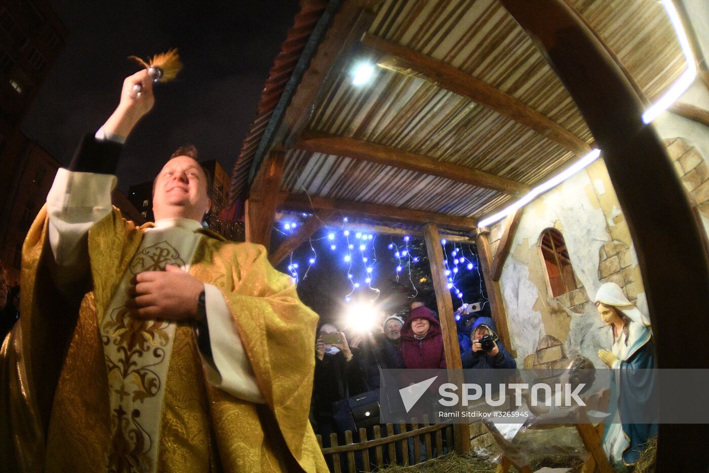 Catholic Christmas celebrations in Moscow
