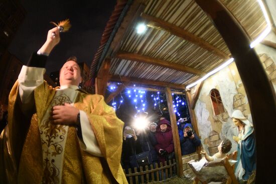 Catholic Christmas celebrations in Moscow