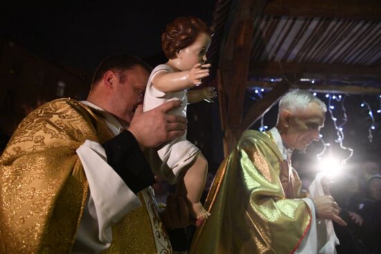 Catholic Christmas celebrations in Moscow