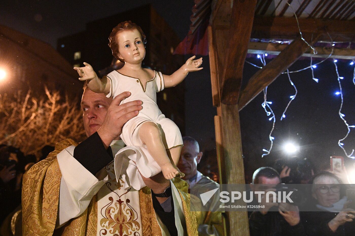 Catholic Christmas celebrations in Moscow