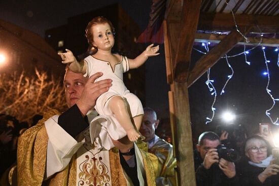 Catholic Christmas celebrations in Moscow