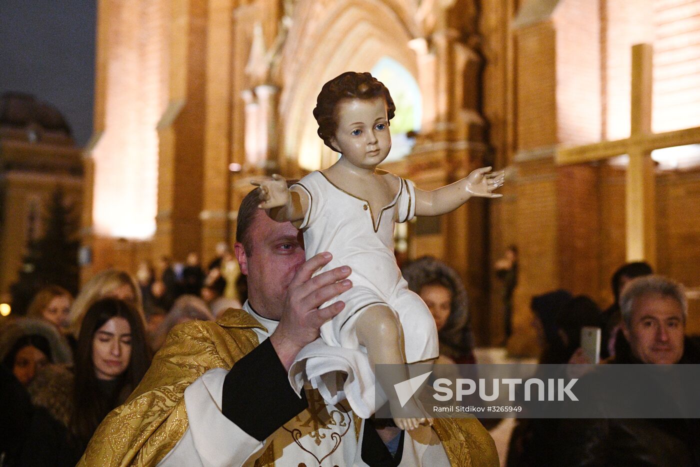 Catholic Christmas celebrations in Moscow