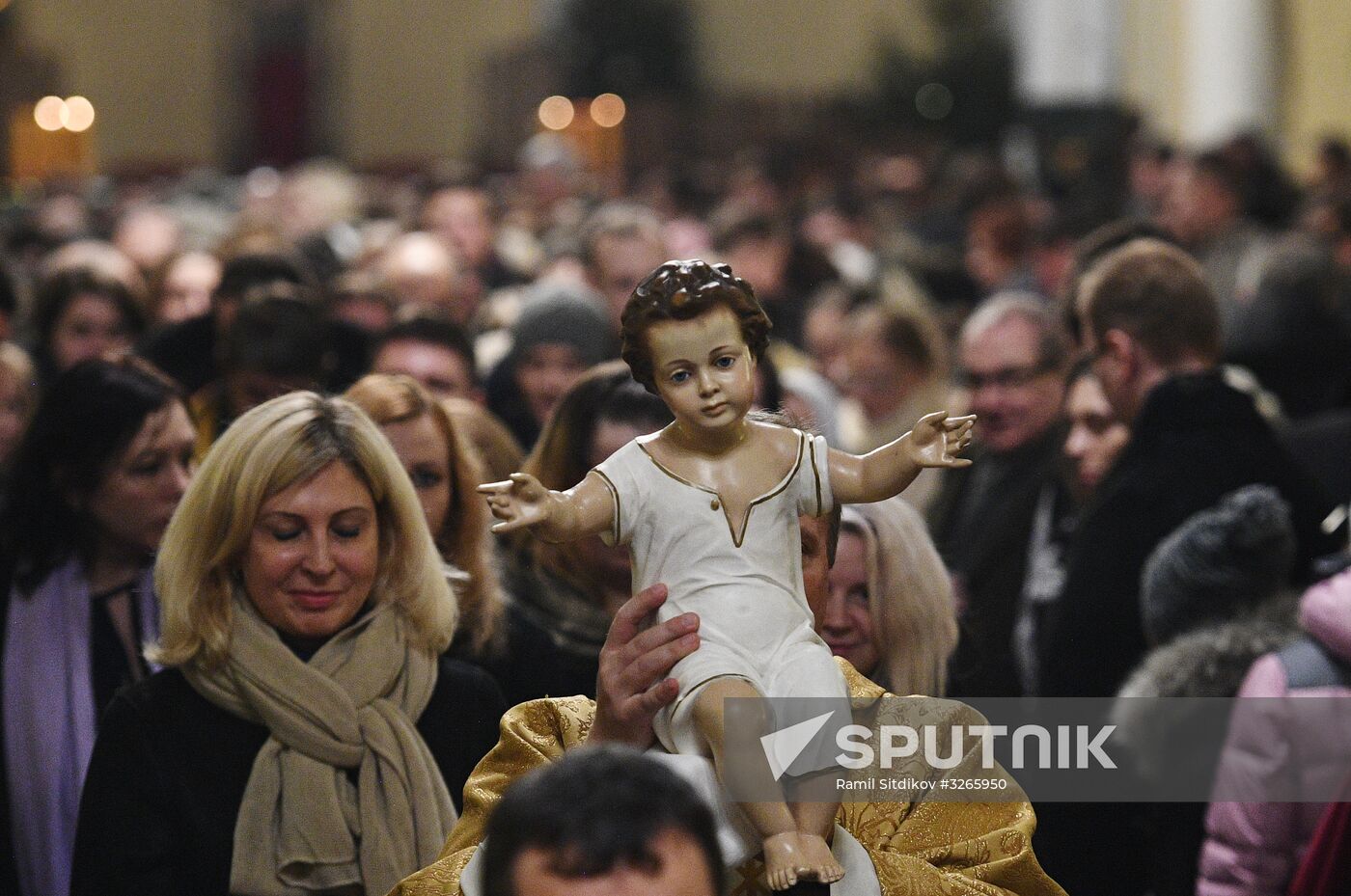 Catholic Christmas celebrations in Moscow