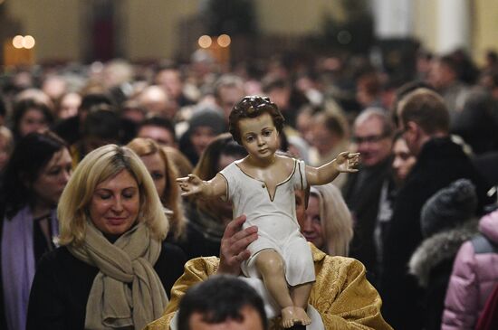 Catholic Christmas celebrations in Moscow