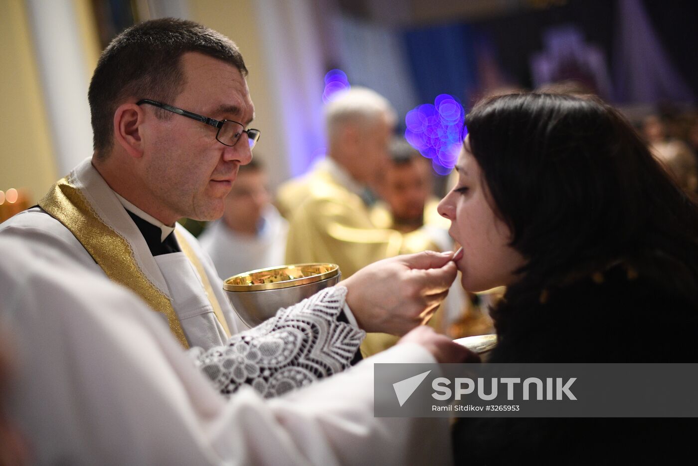 Catholic Christmas celebrations in Moscow