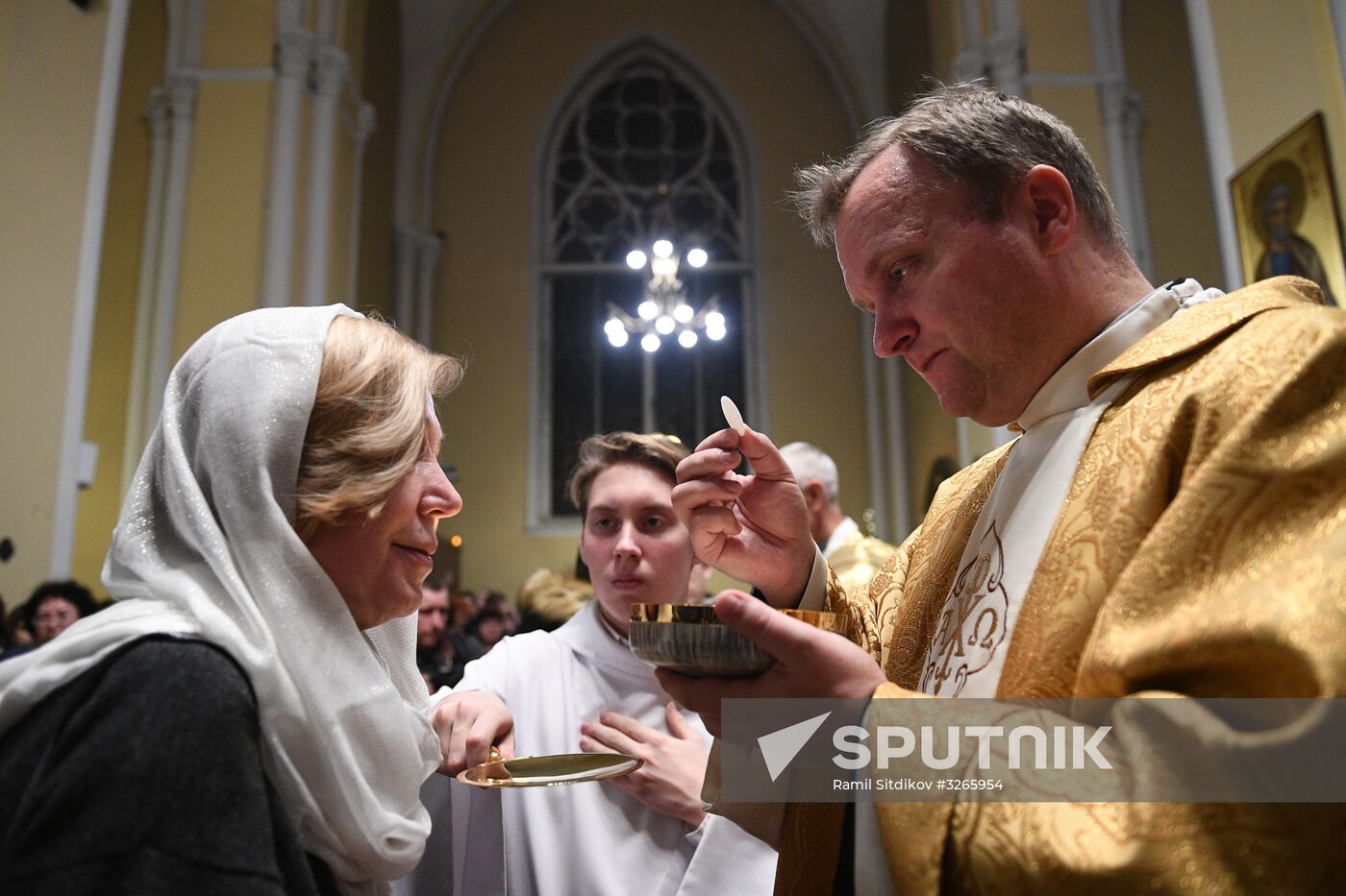 Catholic Christmas celebrations in Moscow