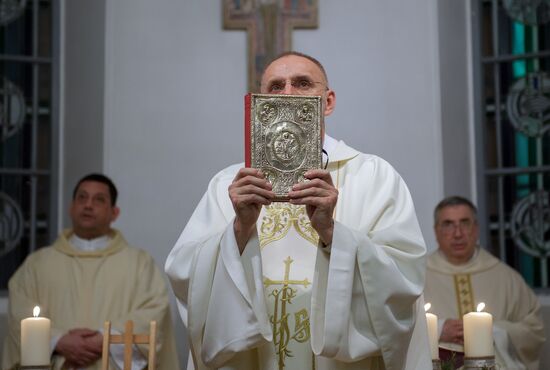 Catholic Christmas celebrations in Russia