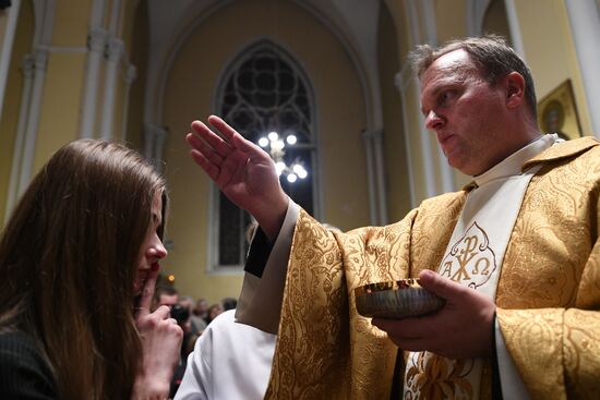 Catholic Christmas celebrations in Moscow