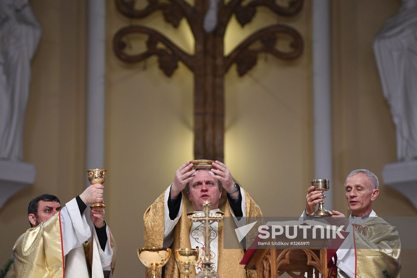 Catholic Christmas celebrations in Moscow