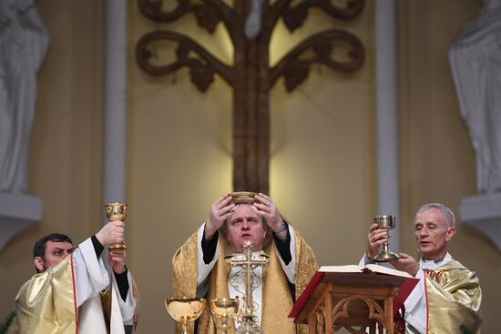 Catholic Christmas celebrations in Moscow