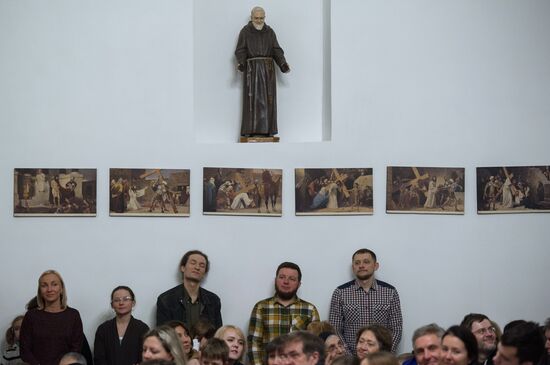 Catholic Christmas celebration in Russia