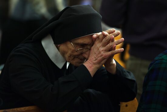 Catholic Christmas celebration in Russia