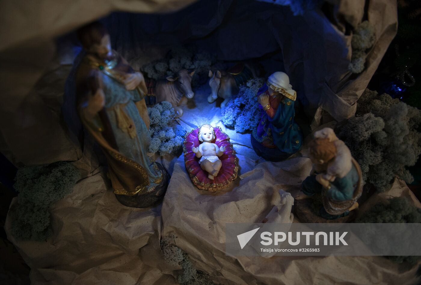 Catholic Christmas celebration in Russia