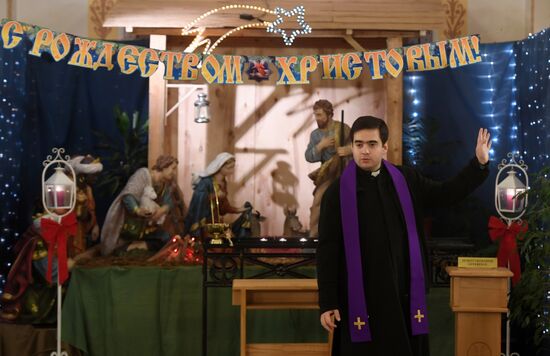 Catholic Christmas celebrations in Russia