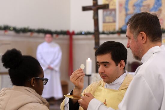 Catholic Christmas celebrations in Russia