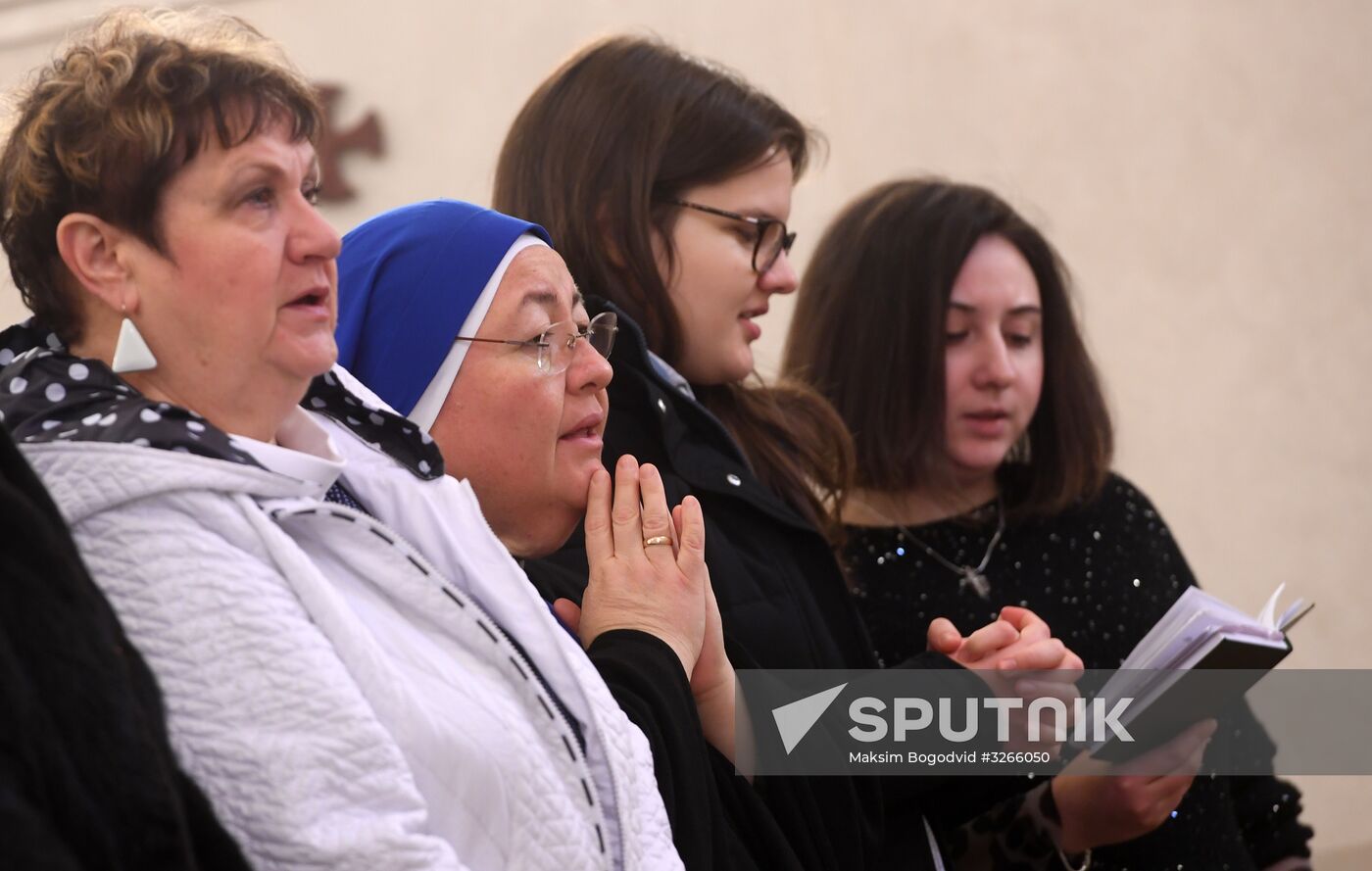 Catholic Christmas celebrations in Russia
