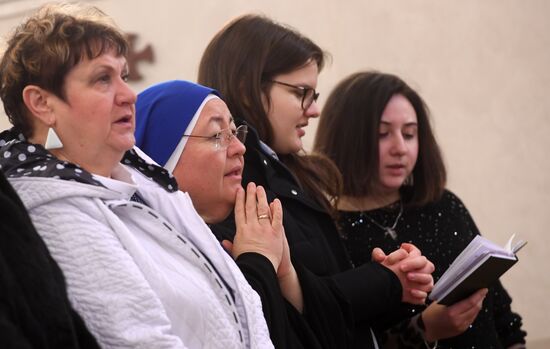 Catholic Christmas celebrations in Russia