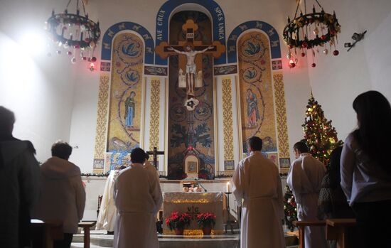 Catholic Christmas celebrations in Russia