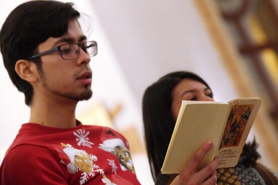 Catholic Christmas celebrations in Russia