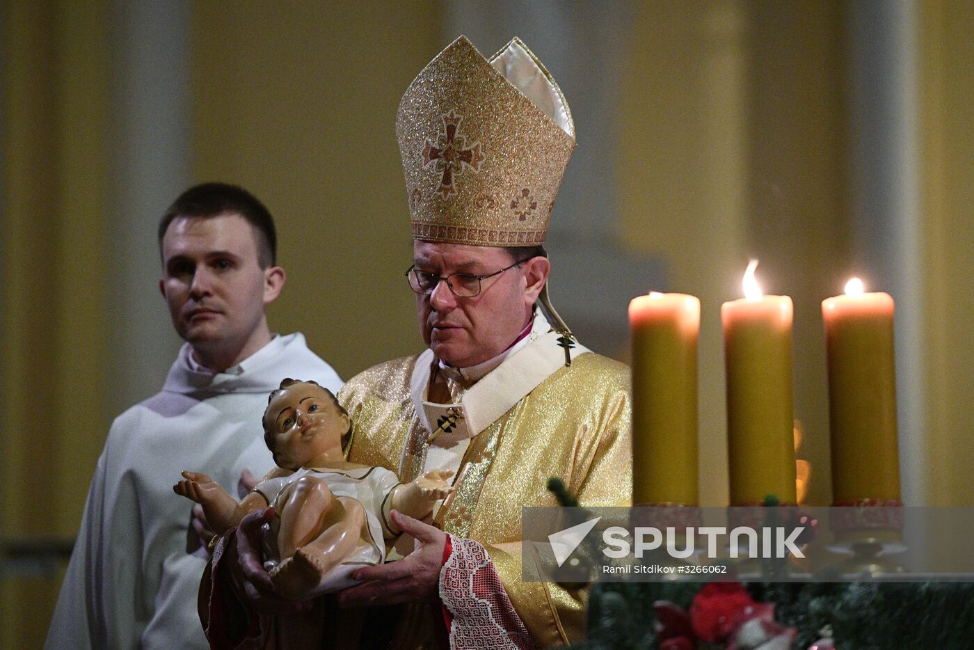 Catholic Christmas celebrations in Moscow