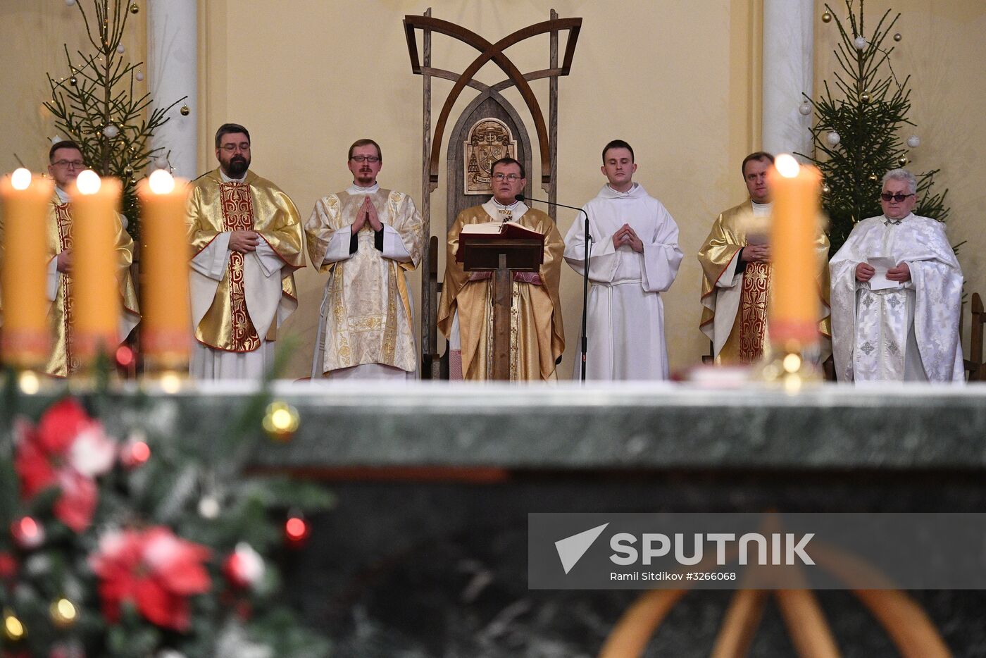 Catholic Christmas celebrations in Moscow