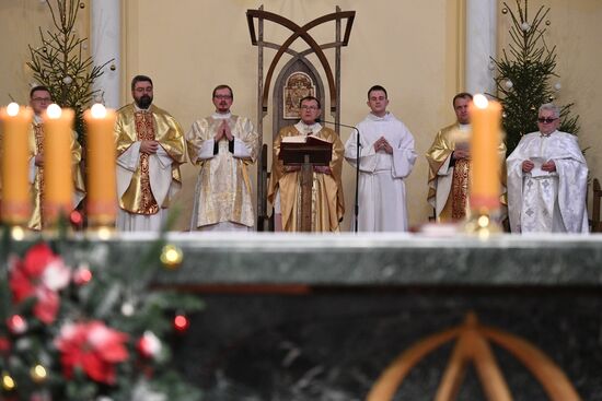 Catholic Christmas celebrations in Moscow
