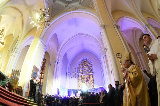 Catholic Christmas celebrations in Moscow
