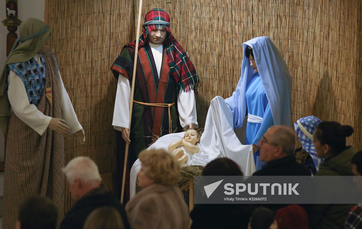 Catholic Christmas celebrations in Russia