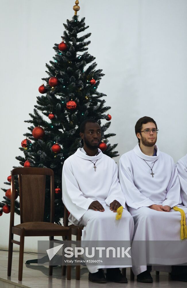 Catholic Christmas celebrated in Russia