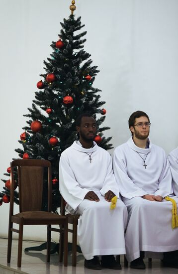 Catholic Christmas celebrated in Russia