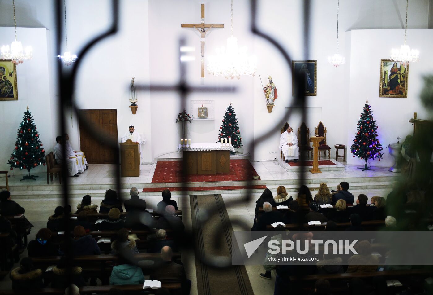 Catholic Christmas celebrated in Russia