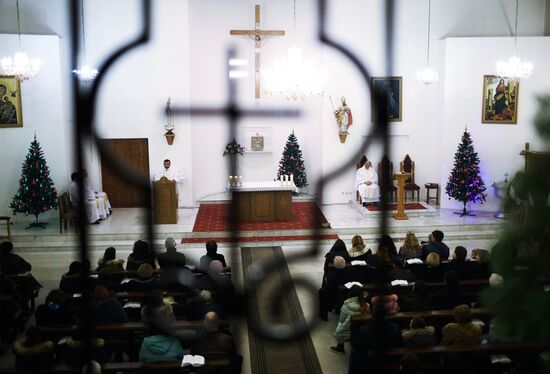 Catholic Christmas celebrated in Russia