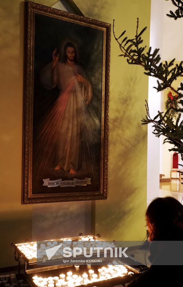 Catholic Christmas celebrations in Russia