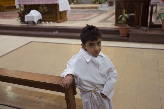 Christmas celebrated in Cairo