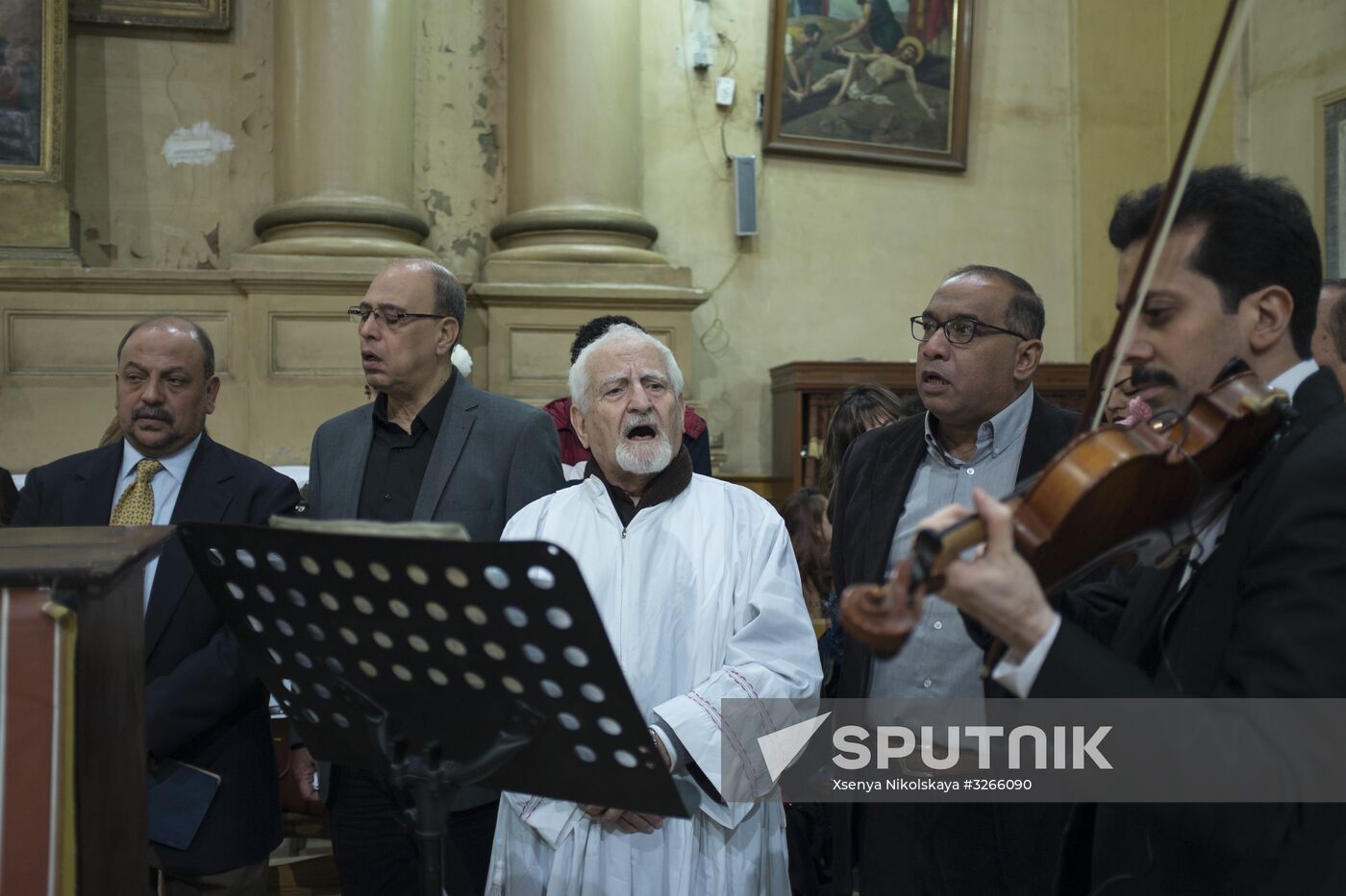 Christmas celebrated in Cairo