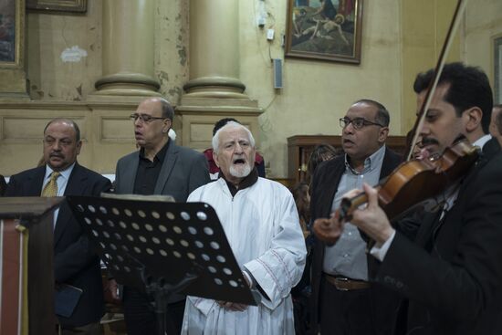 Christmas celebrated in Cairo