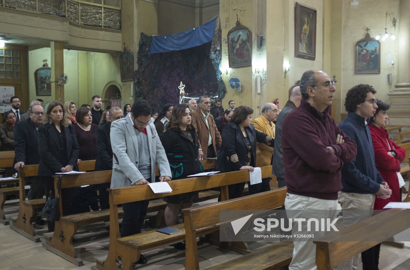 Christmas celebrated in Cairo