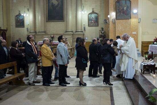 Christmas celebrated in Cairo