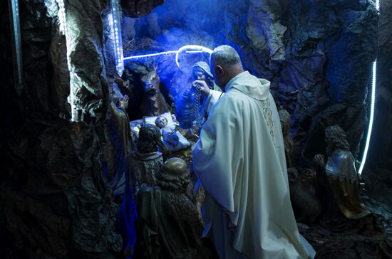 Christmas celebrated in Cairo