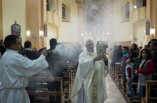 Christmas celebrated in Cairo