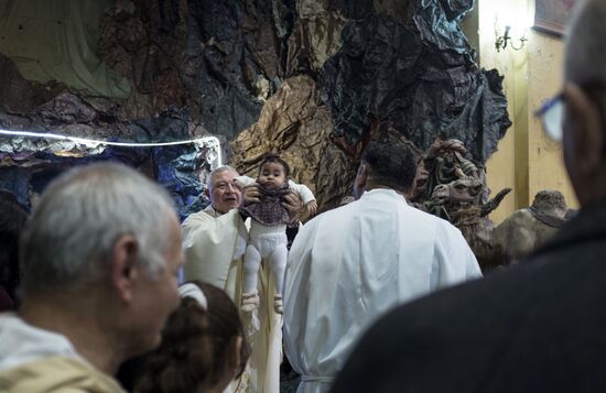 Christmas celebrated in Cairo