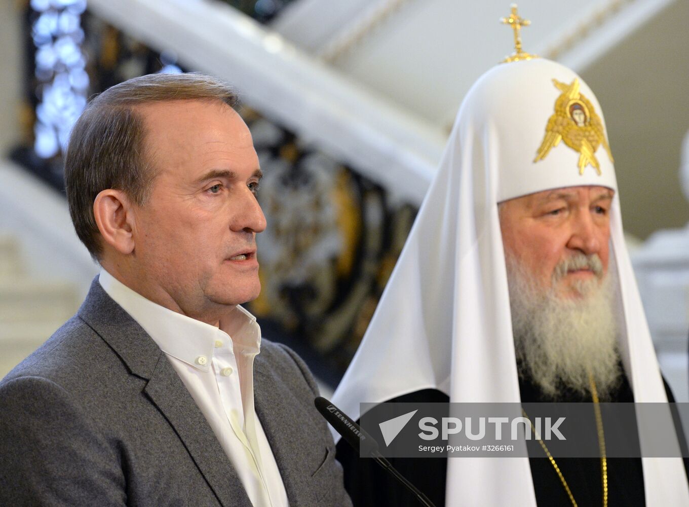 Patriarch Kirill holds meeting on exchange of prisoners of war in Donbass