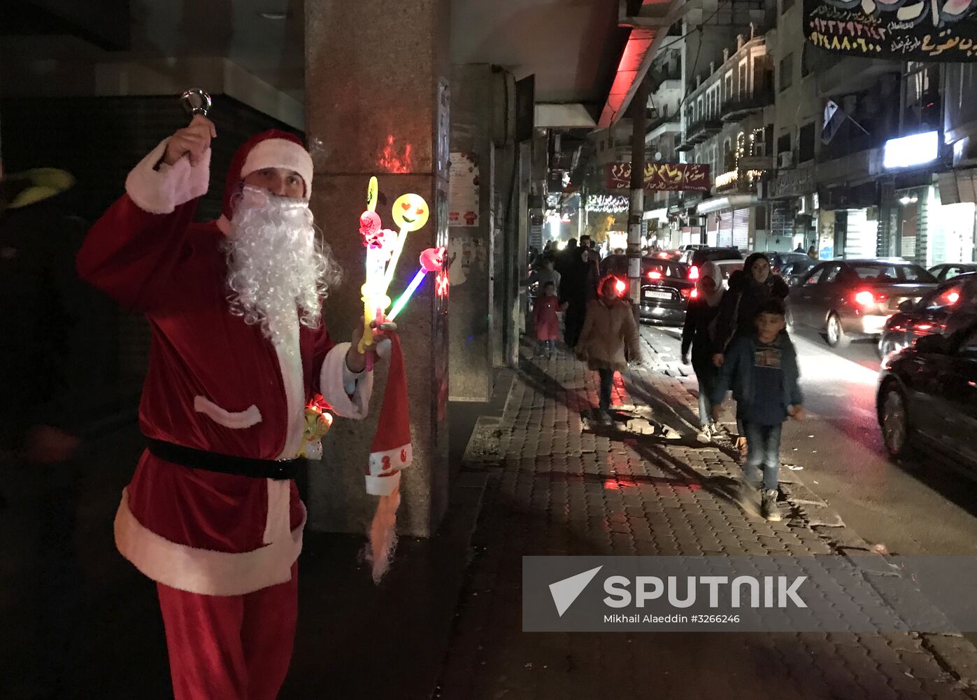 Christmas celebrated in Syria