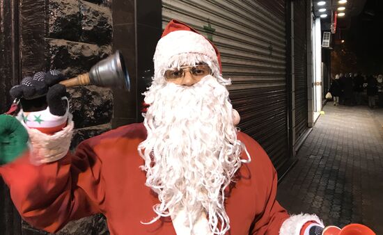 Christmas celebrated in Syria