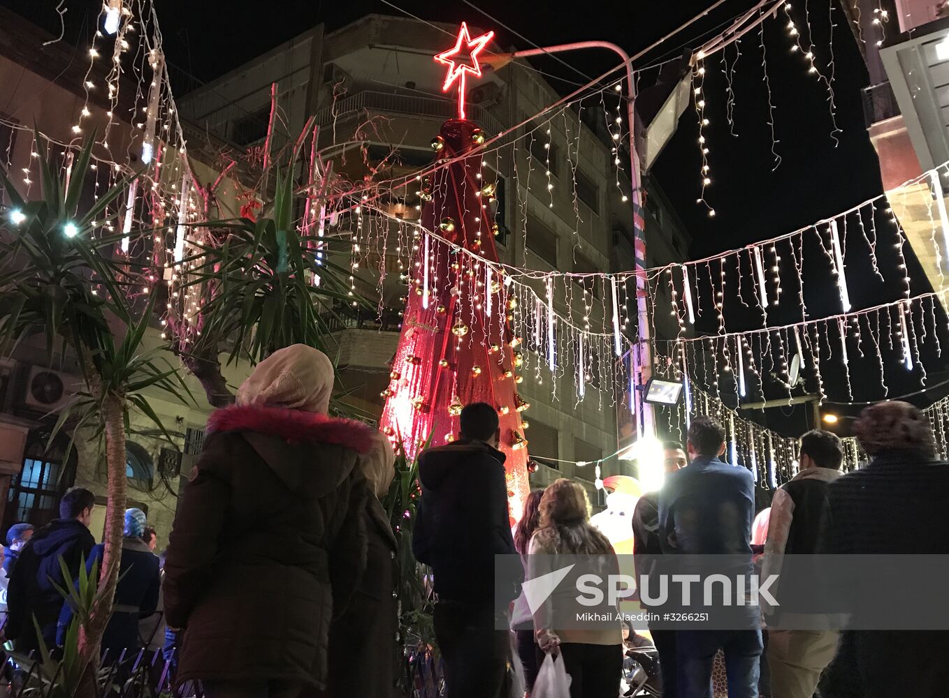 Christmas celebrated in Syria