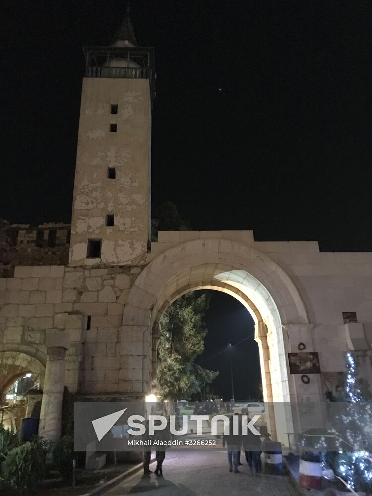 Christmas celebrated in Syria