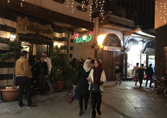 Christmas celebrated in Syria
