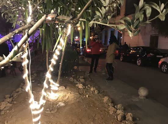 Christmas celebrated in Syria