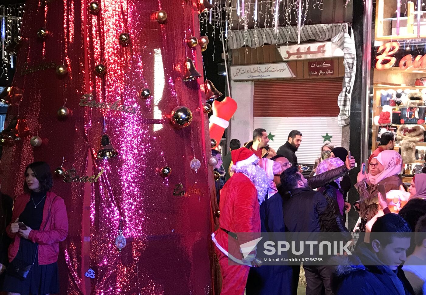 Christmas celebrated in Syria